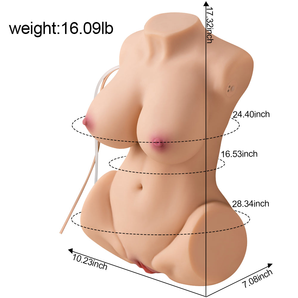 Meg - 7kg 3-in-1 Automatic Sex Doll Torso - Xise Doll