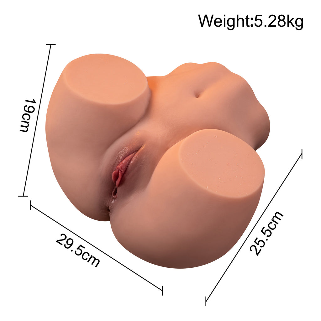Dalke- 5.28kg Automatic TPE Butt Torso Sex Doll - Xise Doll
