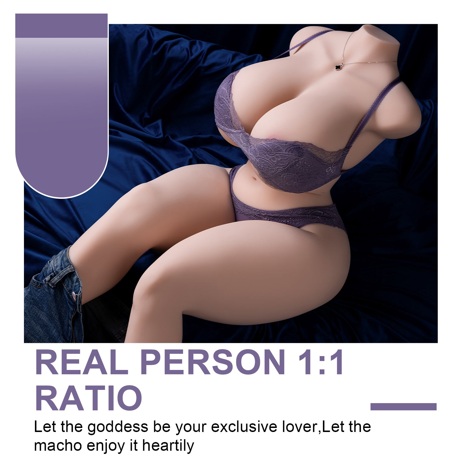 Sannie - 123cm E-cup Premium TPE Sex Doll Torso - Xise Doll