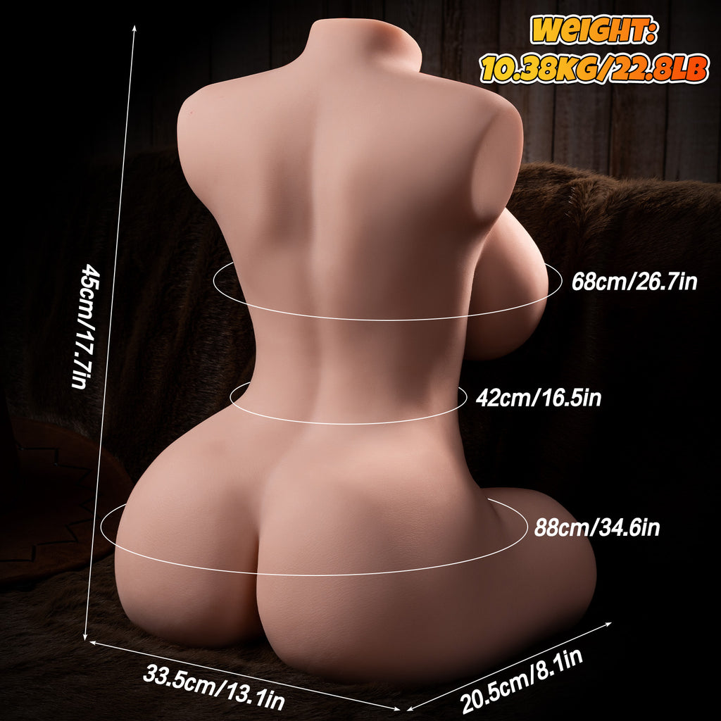 Cecily- 10kg  E-cup Premium TPE Sex Doll Torso - Xise Doll