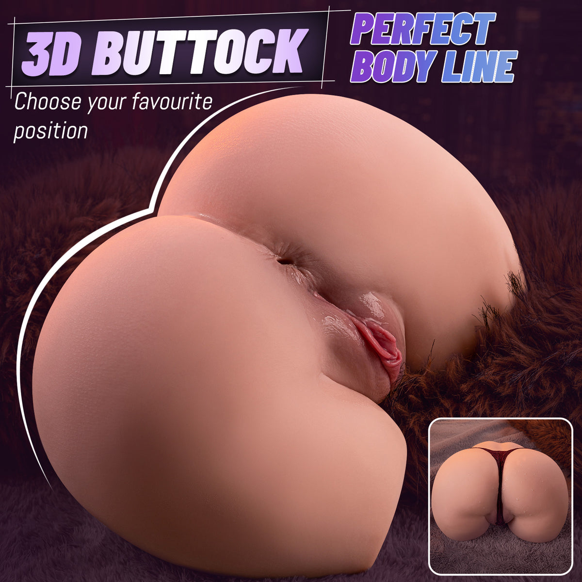 Dalke- 5.28kg Automatic TPE Butt Torso Sex Doll - Xise Doll