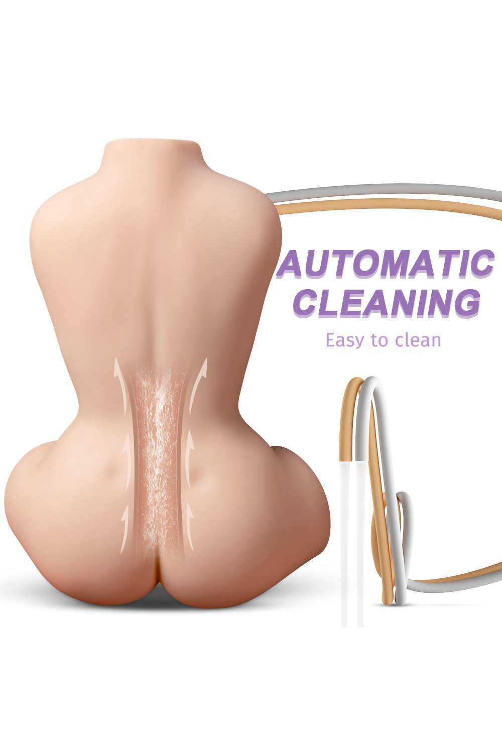 Delia - 45cm Automatic Sex Doll Torso - Xise Doll