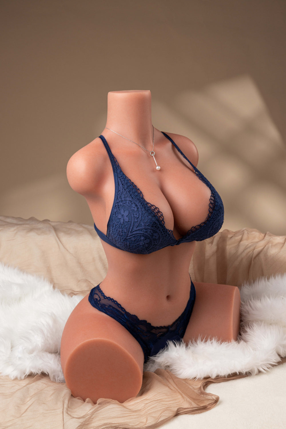 Karina- 56cm Head-Compatible Silicone Sex Doll Torso with Interactive Options - AiMi Doll