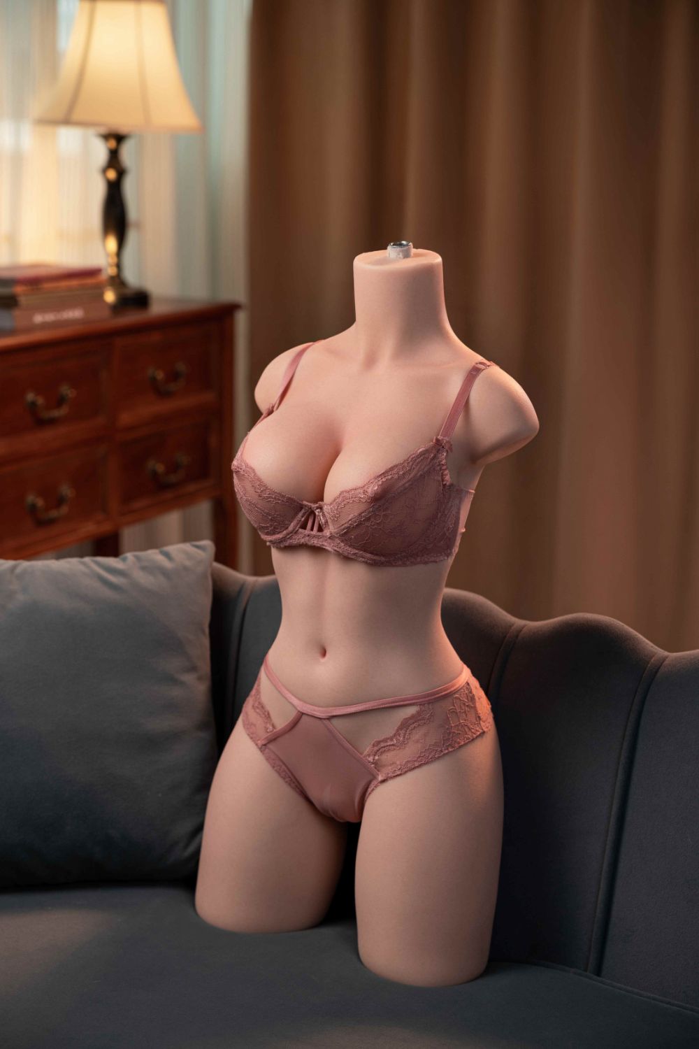 Sally- 65cm Head-Compatible Silicone Sex Doll Torso with Interactive Options- AiMi Doll