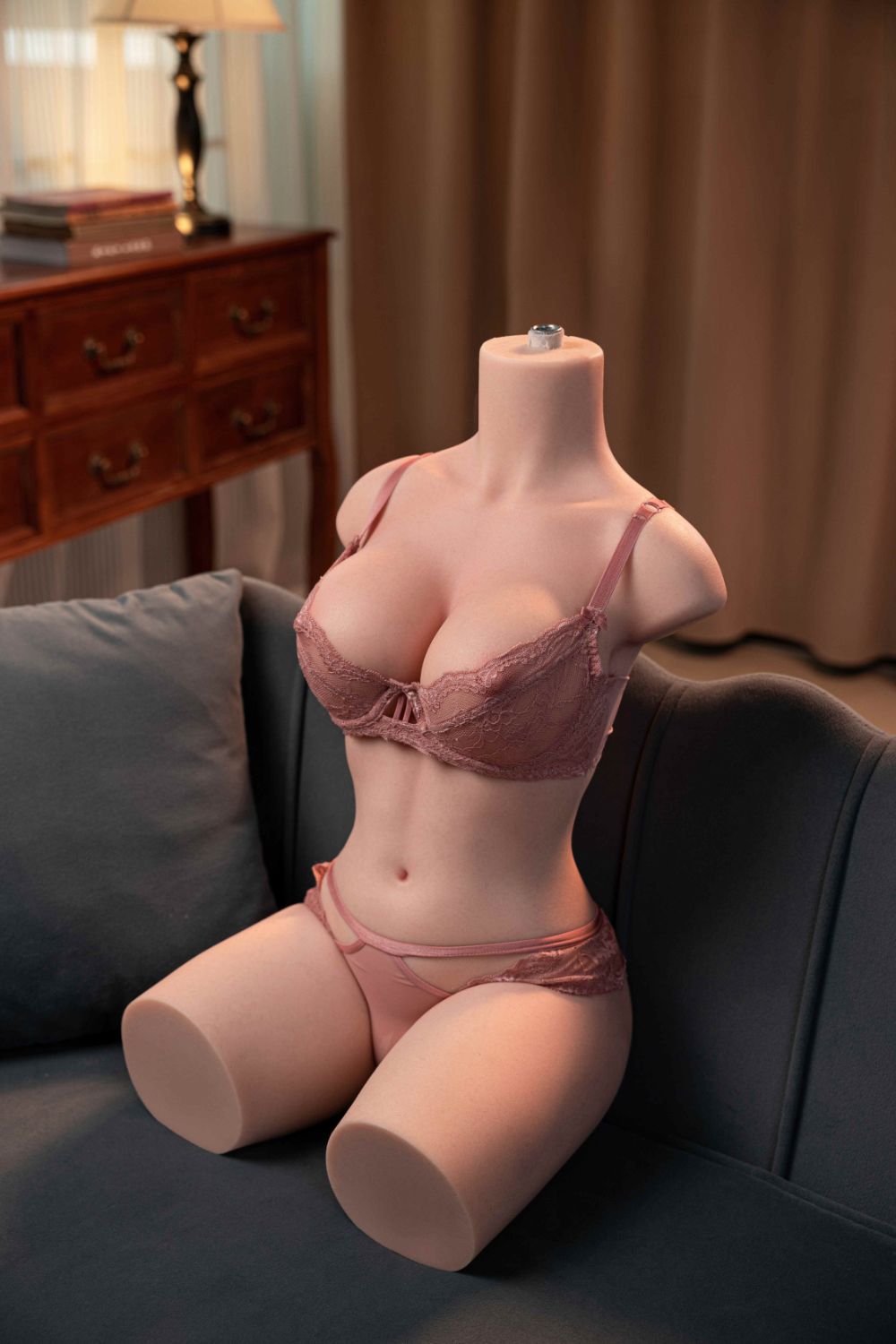 Sally- 65cm Head-Compatible Silicone Sex Doll Torso with Interactive Options- AiMi Doll