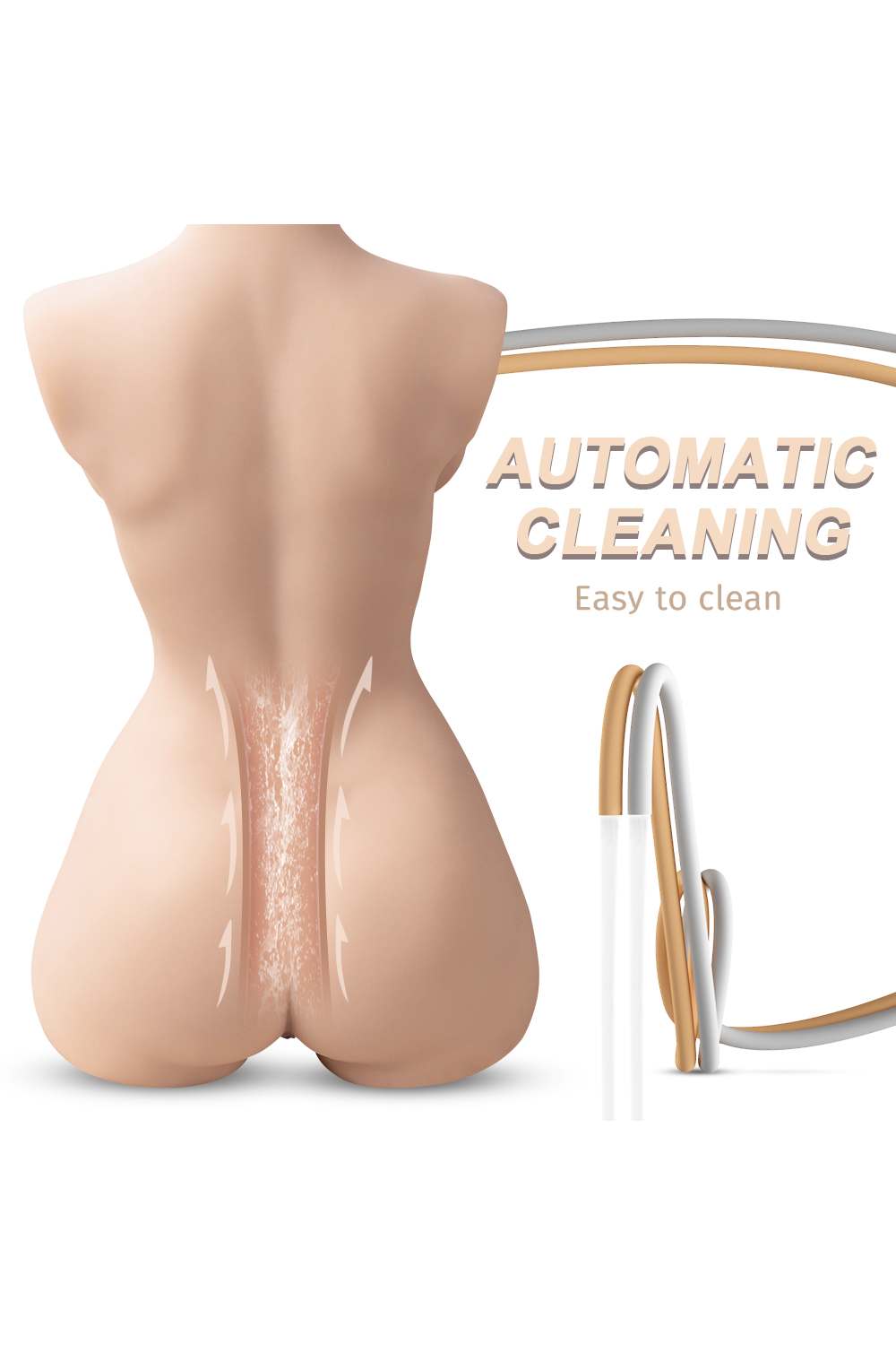 Hermosa - 43.5cm Automatic Sex Doll Torso - Xise Doll