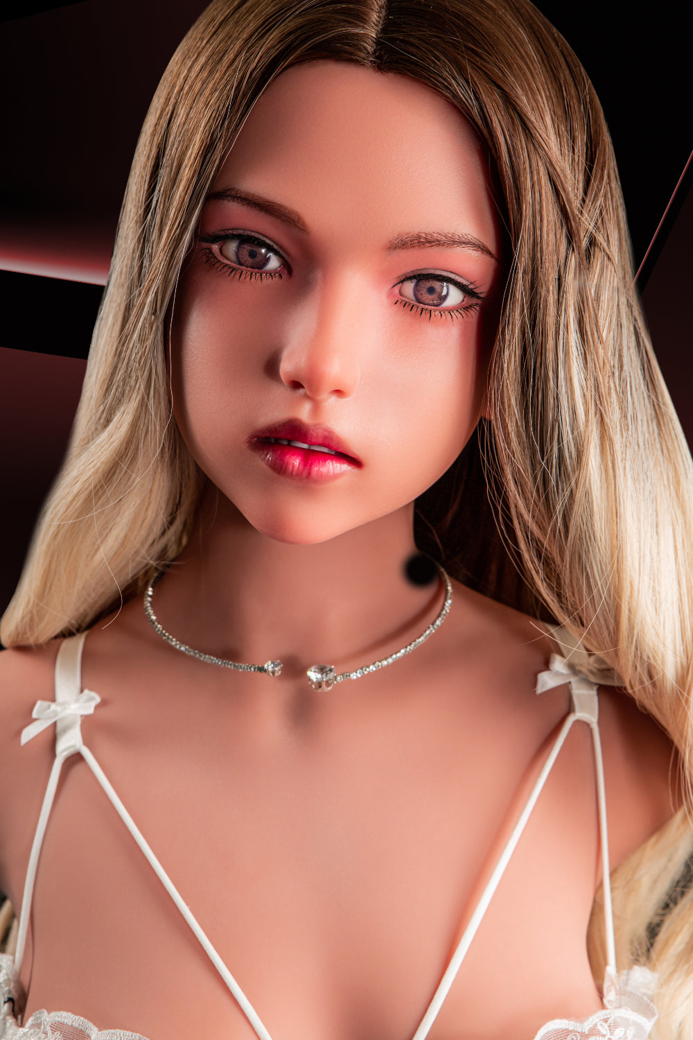 Tyra- 110cm A-cup Premium TPE Sex Doll Torso with ROS Silicone Head- Climax Doll