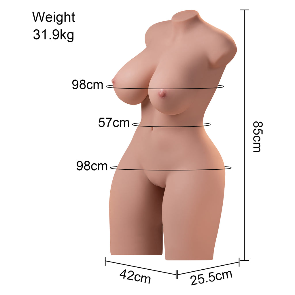 Peggy- 32kg F-cup Premium TPE Sex Doll Torso - Xise Doll