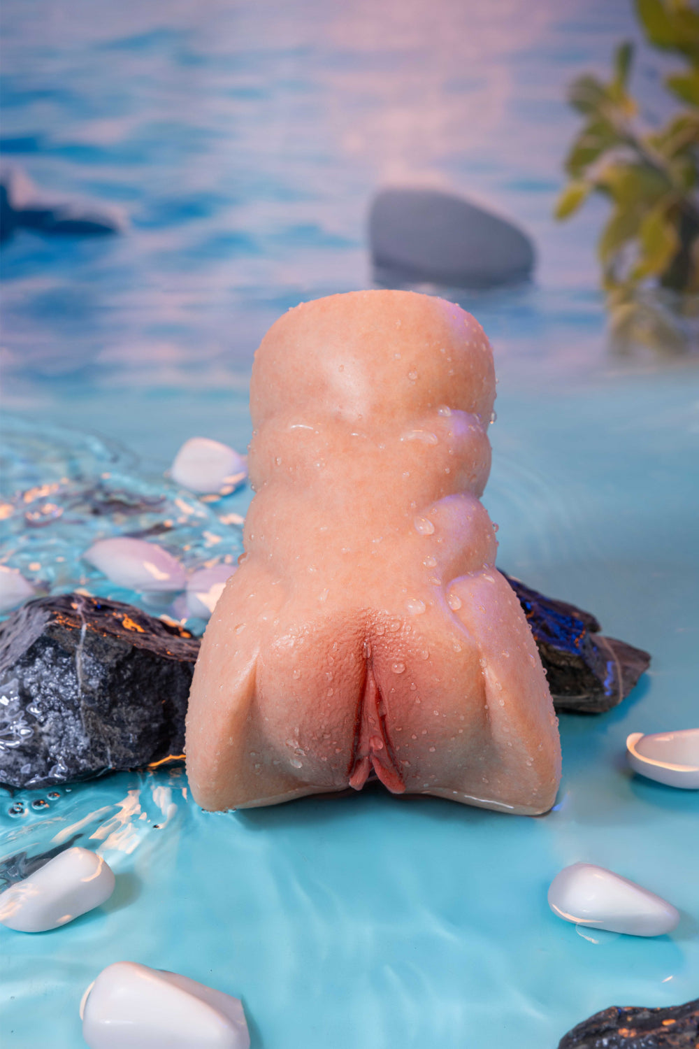 0.95kg Full Silicone Realistic Pocket Pussy