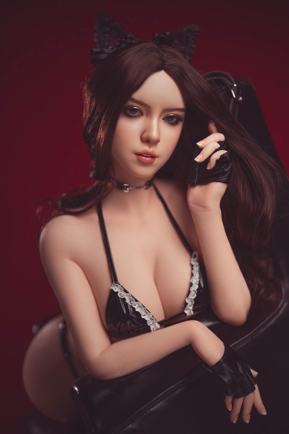 Vera - 60cm C-cup Premium Silicone Sex Doll Torso with Silicone Head and Interactive Options - SY Doll