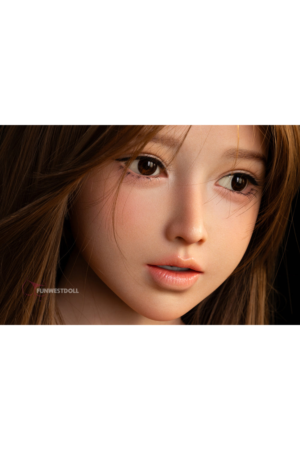 Amy- 95cm D-cup Realistic Full Silicone Sex Doll Torso with Head- FunWest Doll