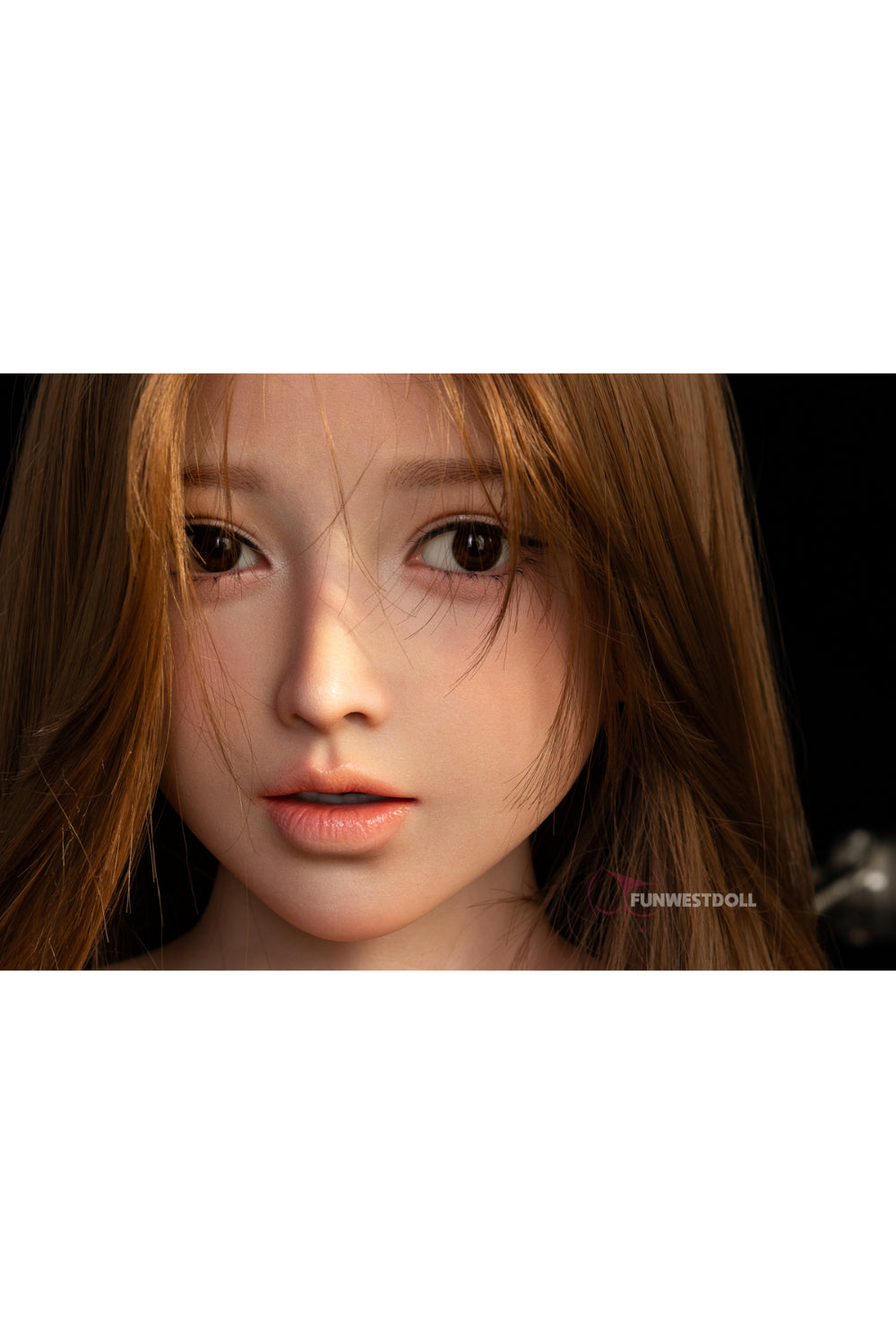 Amy- 95cm D-cup Realistic Full Silicone Sex Doll Torso with Head- FunWest Doll