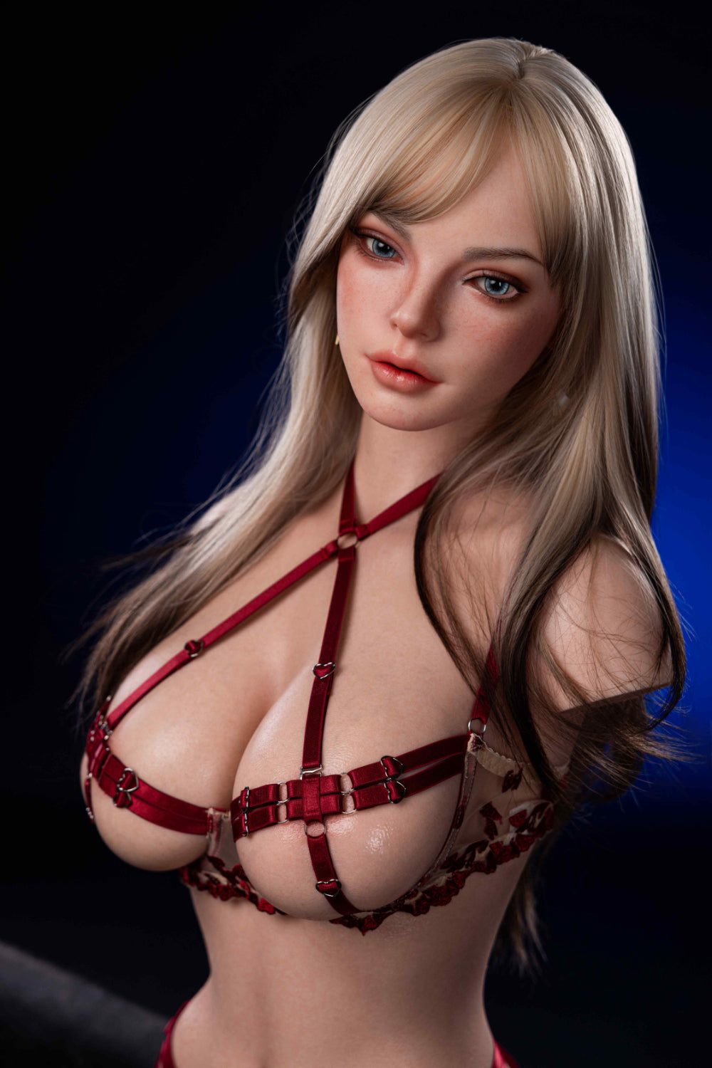 Nicole- 88cm Premium Silicone Head Sex Doll Torso with Interactive Options- AiMi Doll