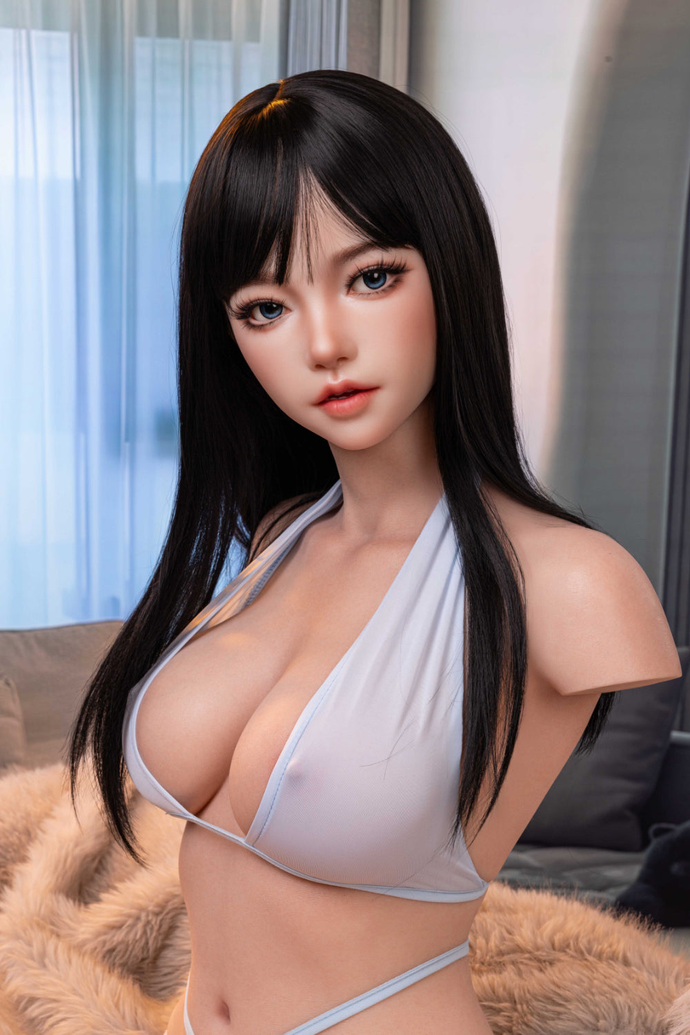 Jenny- 79cm Premium Silicone Head Sex Doll Torso with Interactive Options- AiMi Doll