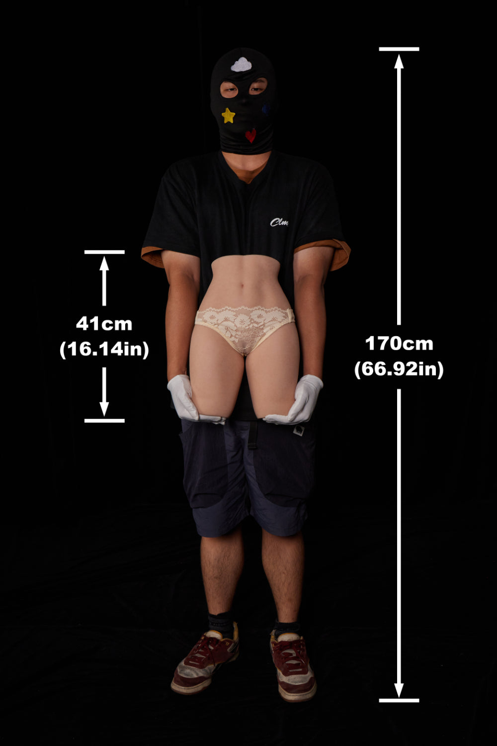 5kg Realistic Silicone Butt Sex Dolls Torso- Climax