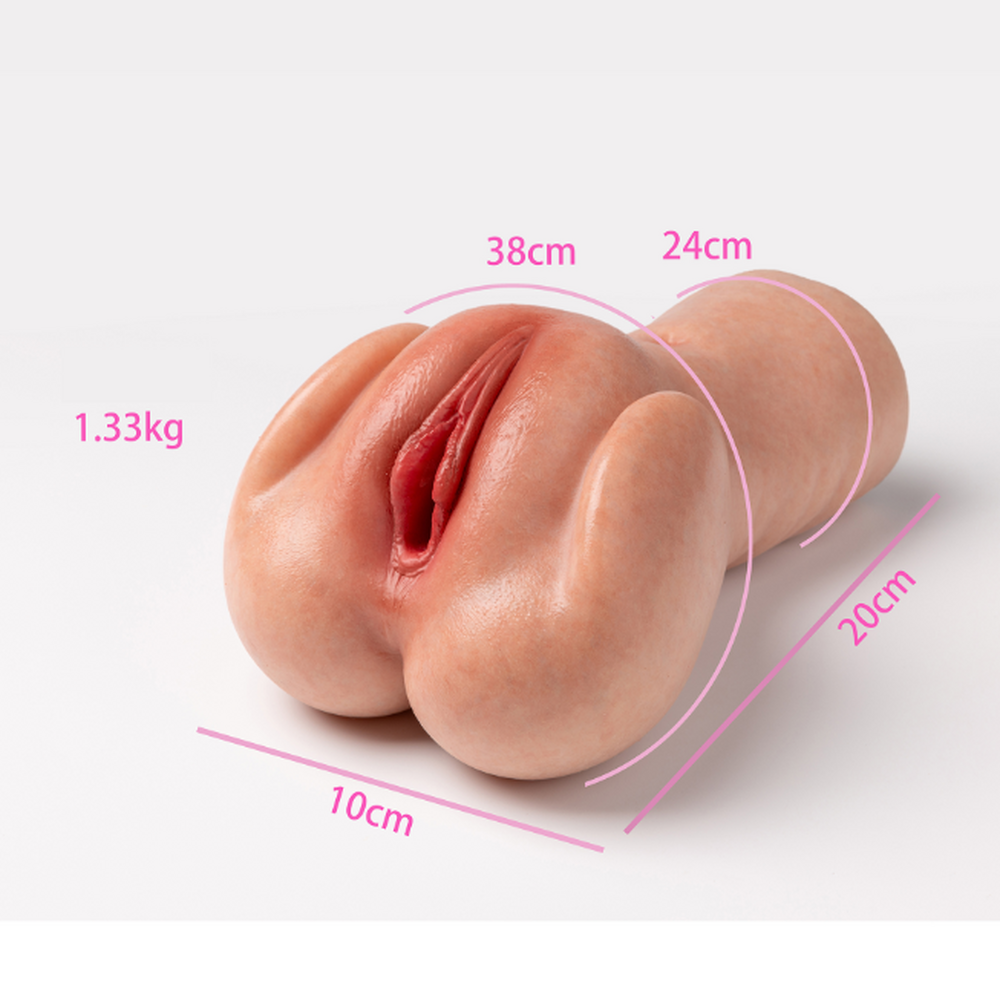 1.33kg Realistic Silicone Vagina Masturbator